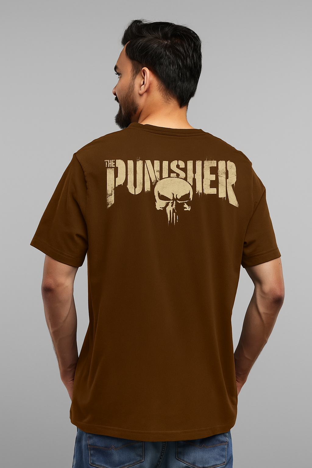 The Punisher Drop Shoulder Unisex Oversized T-Shirt