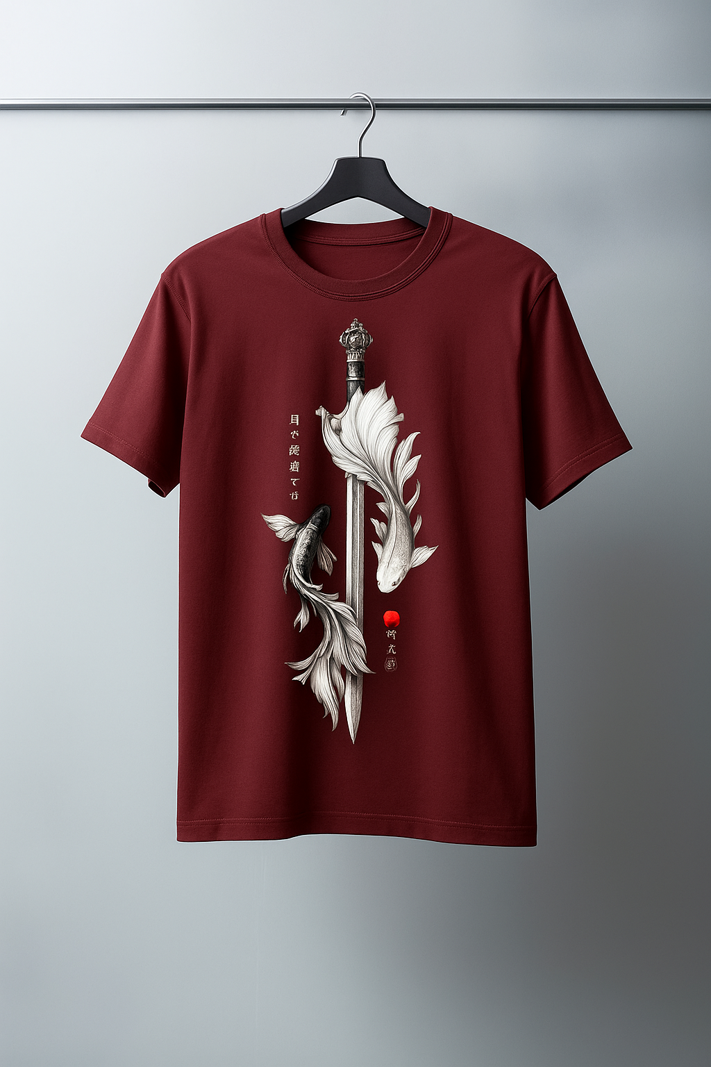 Zen Warrior Drop Shoulder  Unisex Oversized T-Shirt