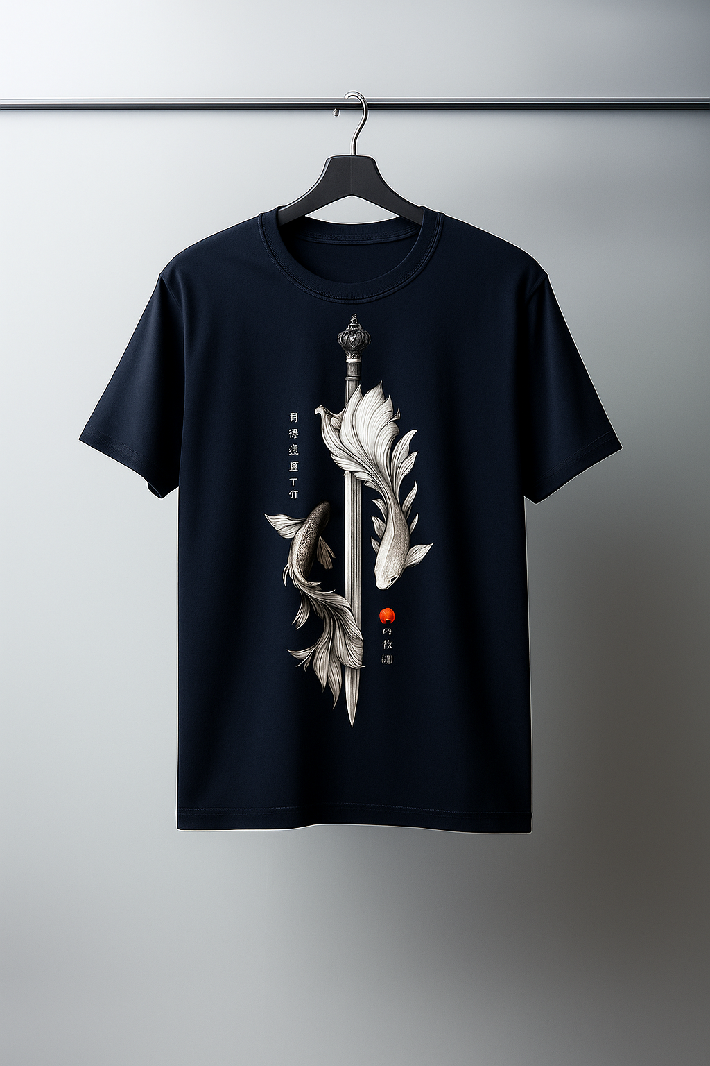 Zen Warrior Drop Shoulder  Unisex Oversized T-Shirt