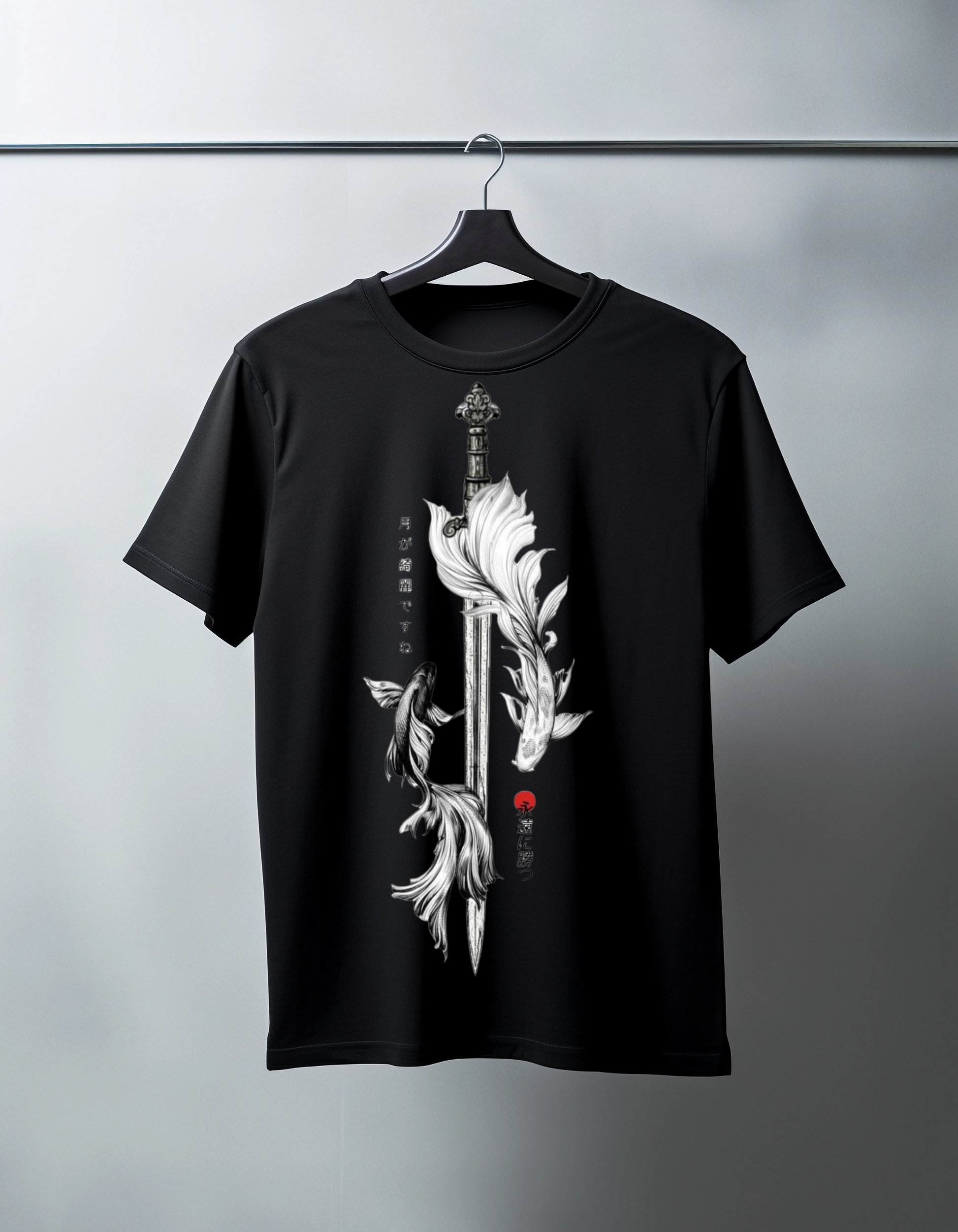 Zen Warrior Drop Shoulder  Unisex Oversized T-Shirt