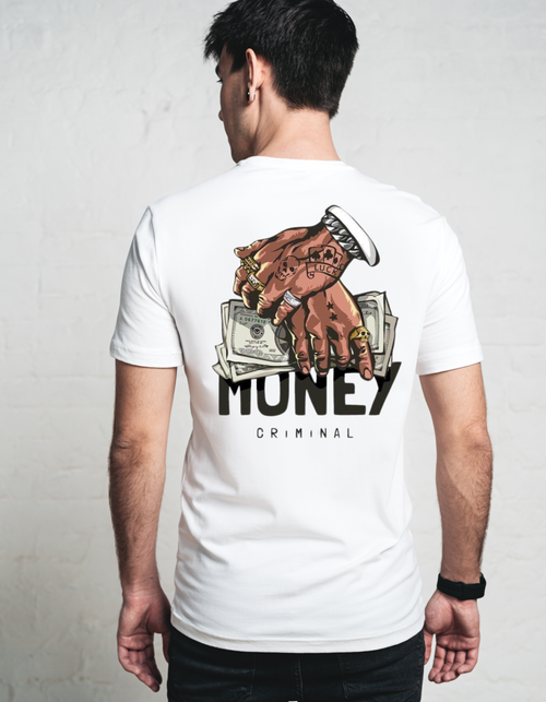 Money Grip Drop Shoulder Unisex Oversized T-Shirt