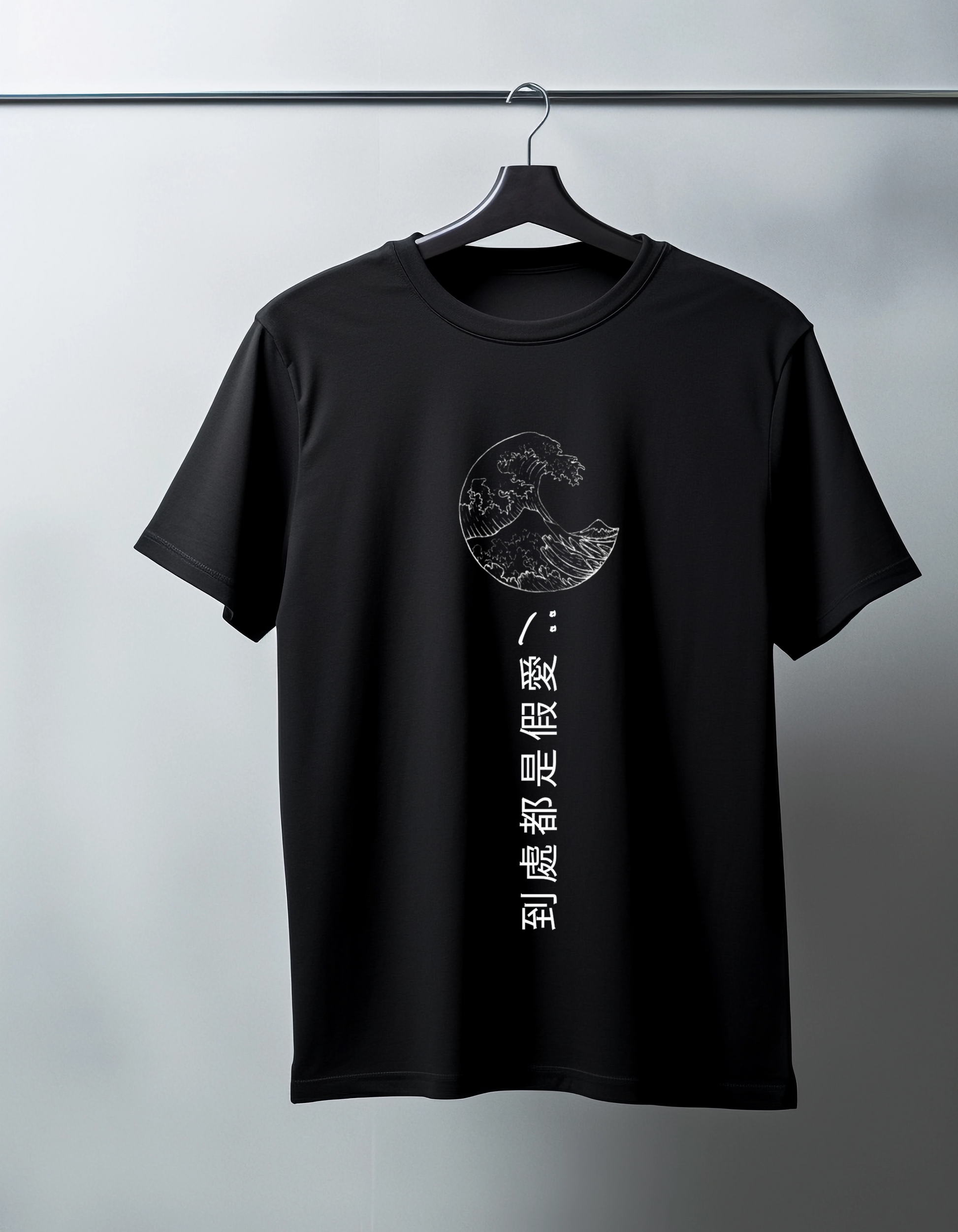 Zen Tide Drop Shoulder  Unisex Oversized T-Shirt